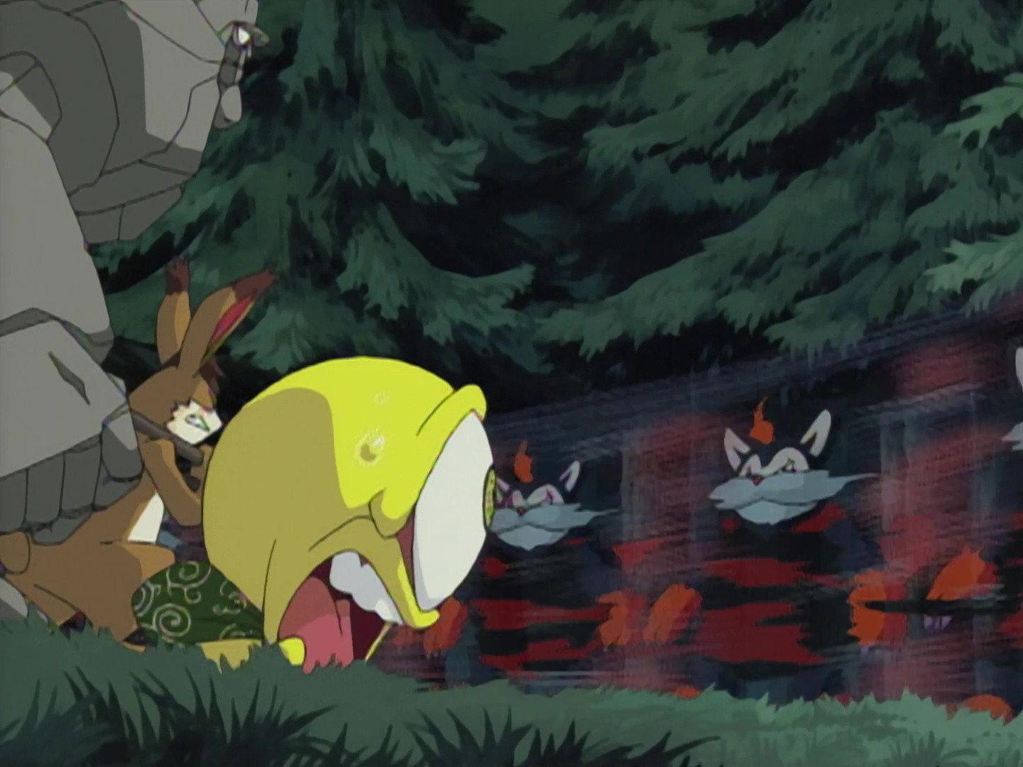 Still from Battle In The Meadow