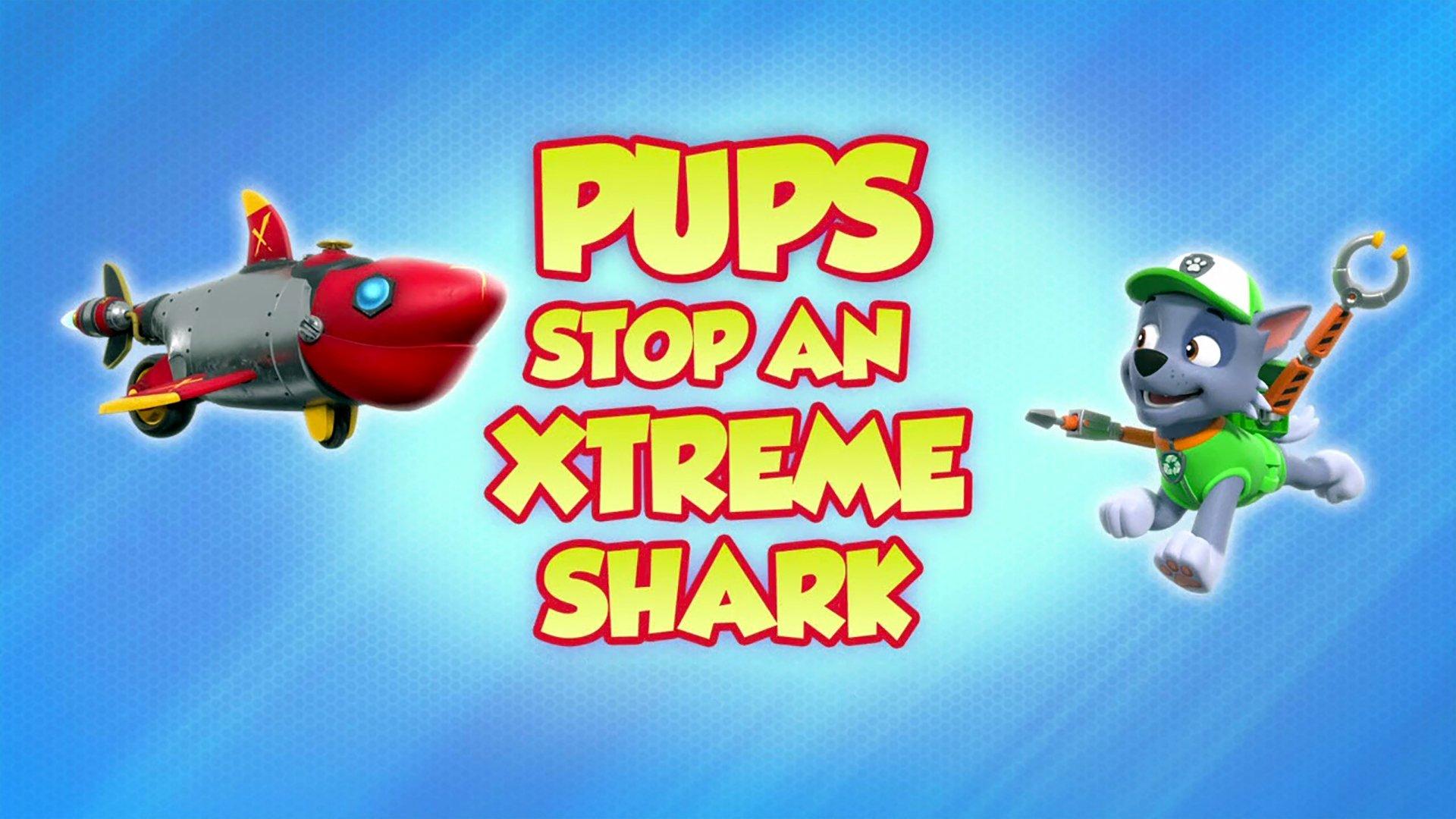 Still from Pups Stop an Xtreme Shark