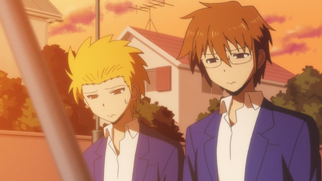 Still from Motoharu's Sister / Mitsuo's Worries / Manga / Balconies / Convenience Store / Towers / Cakes / Horoscopes / 100 / Ramen / Skirts