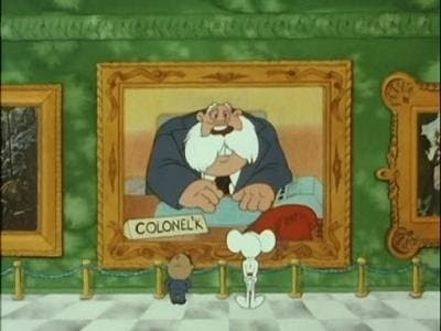 Still from Danger Mouse on the Orient Express