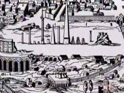 Still from Cities of the Underworld