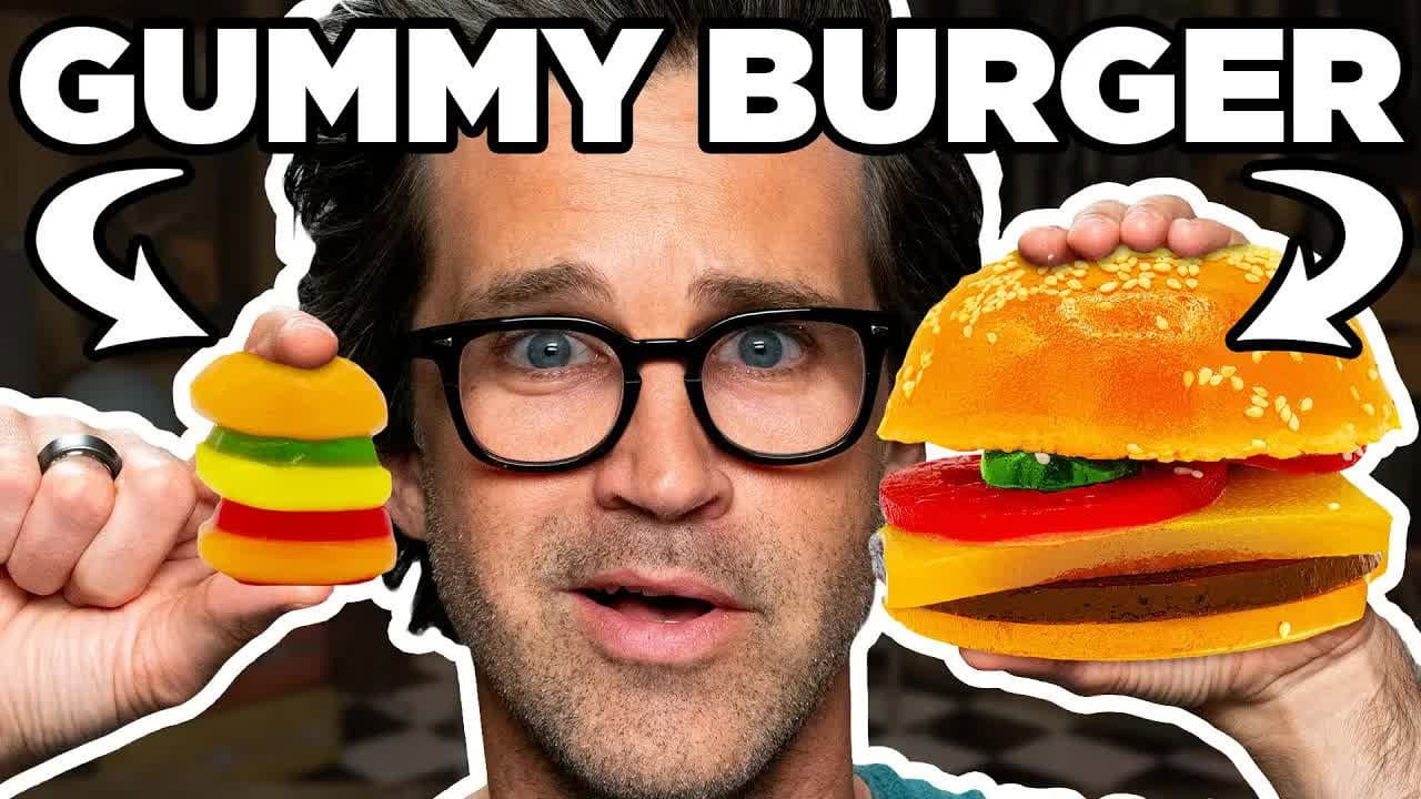 Still from Will It Cheeseburger? Taste Test