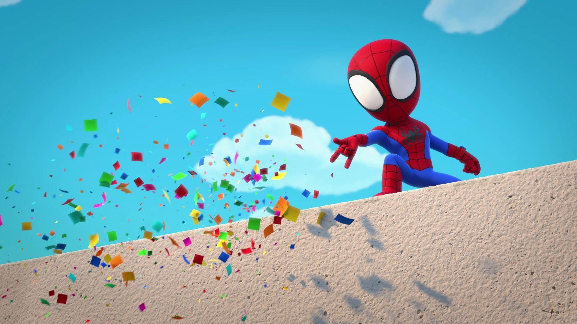 Still from Spidey Surprise