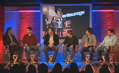 Still from U.S. Comedy Arts Festival Panel