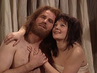 Still from Drew Barrymore/Garbage