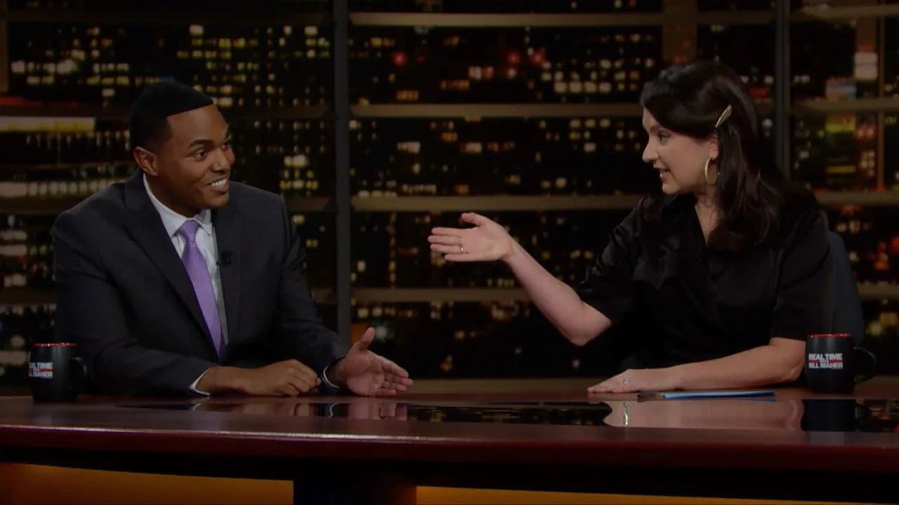 Still from January 21, 2022: Timothy Snyder, Bari Weiss, Rep. Ritchie Torres