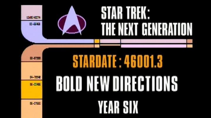 Still from Archival Mission Log: Year Six - Bold New Directions