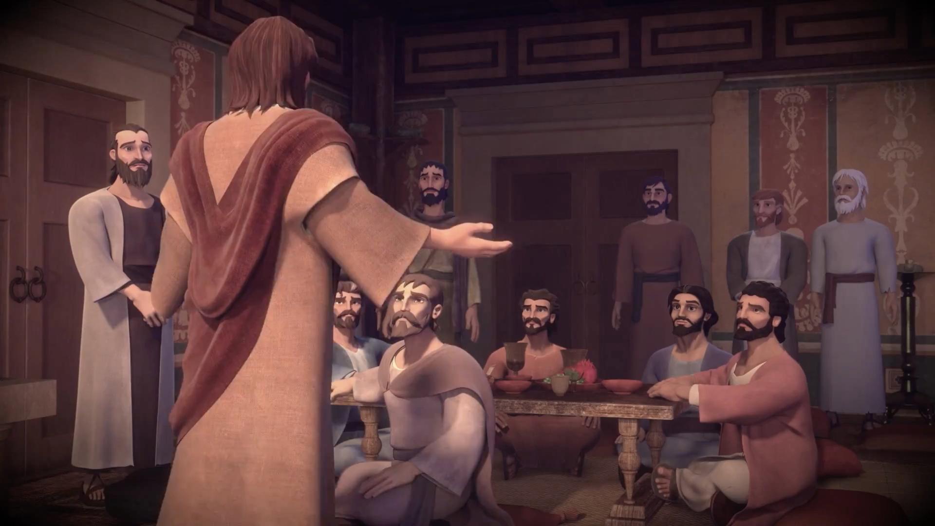 Still from Jesus - Friend of Sinners