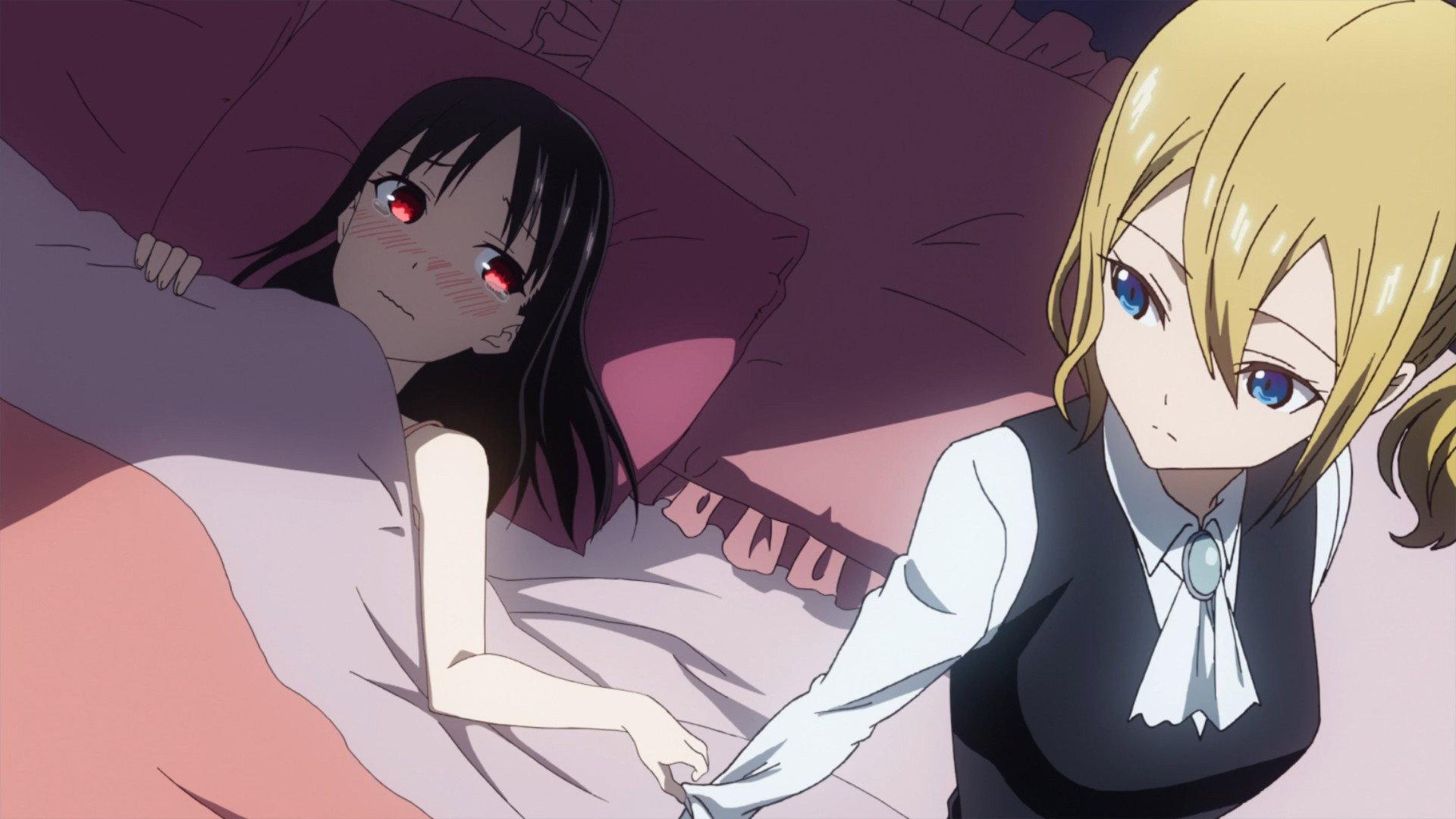 Still from Kaguya Wants to Give a Gift / Chika Fujiwara Wants to Pay a Visit / About Kaguya Shinomiya, Part 1