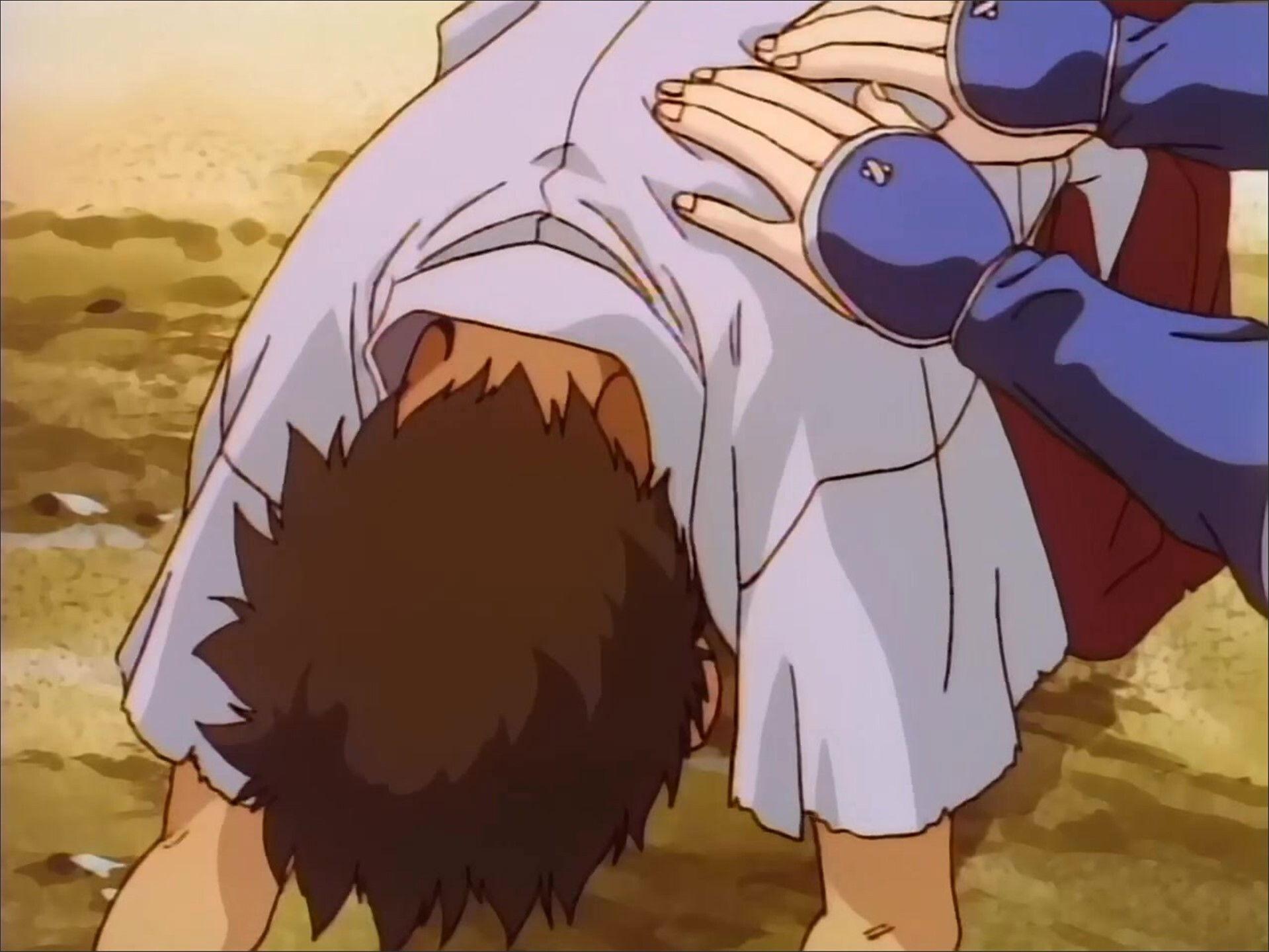 Still from Conquered Village: The Grasp of Shishio's Hands