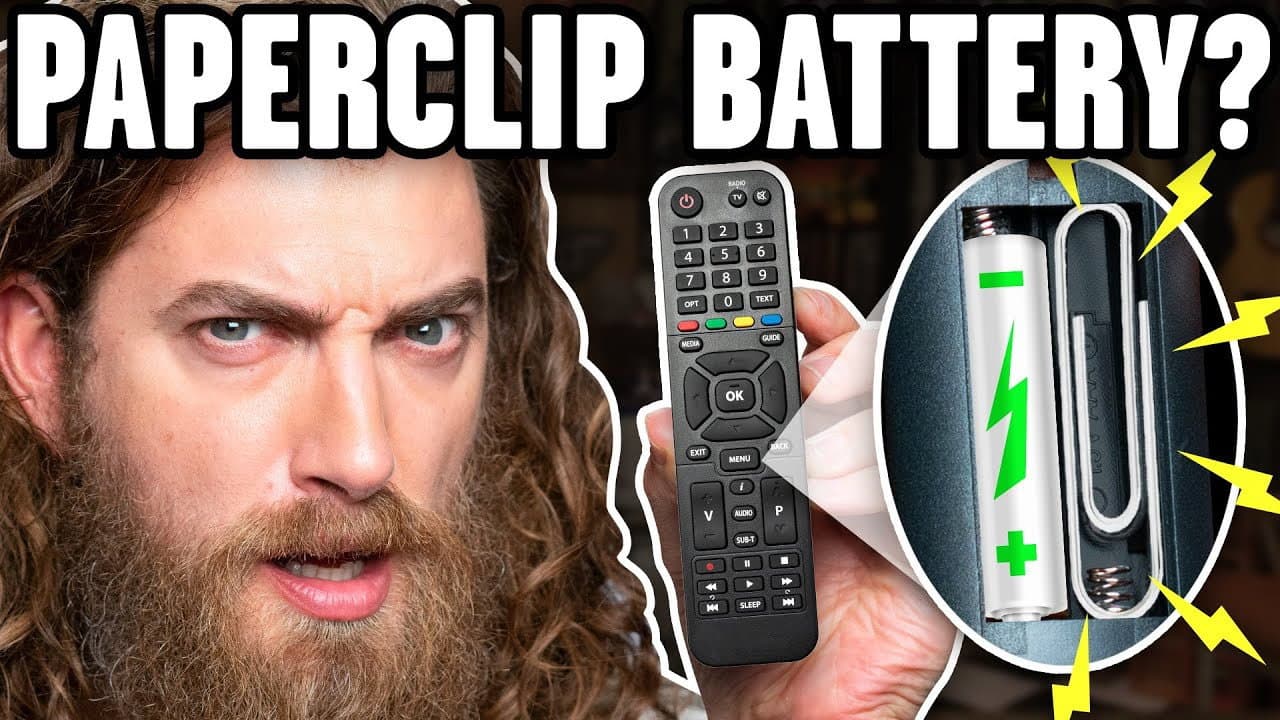 Still from We Try Life Hacks Without Instructions