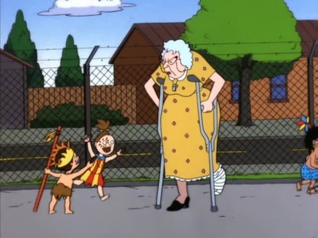 Still from The Fuss Over Finster