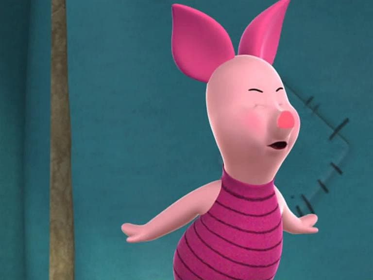 Still from Piglet's Lost Voice