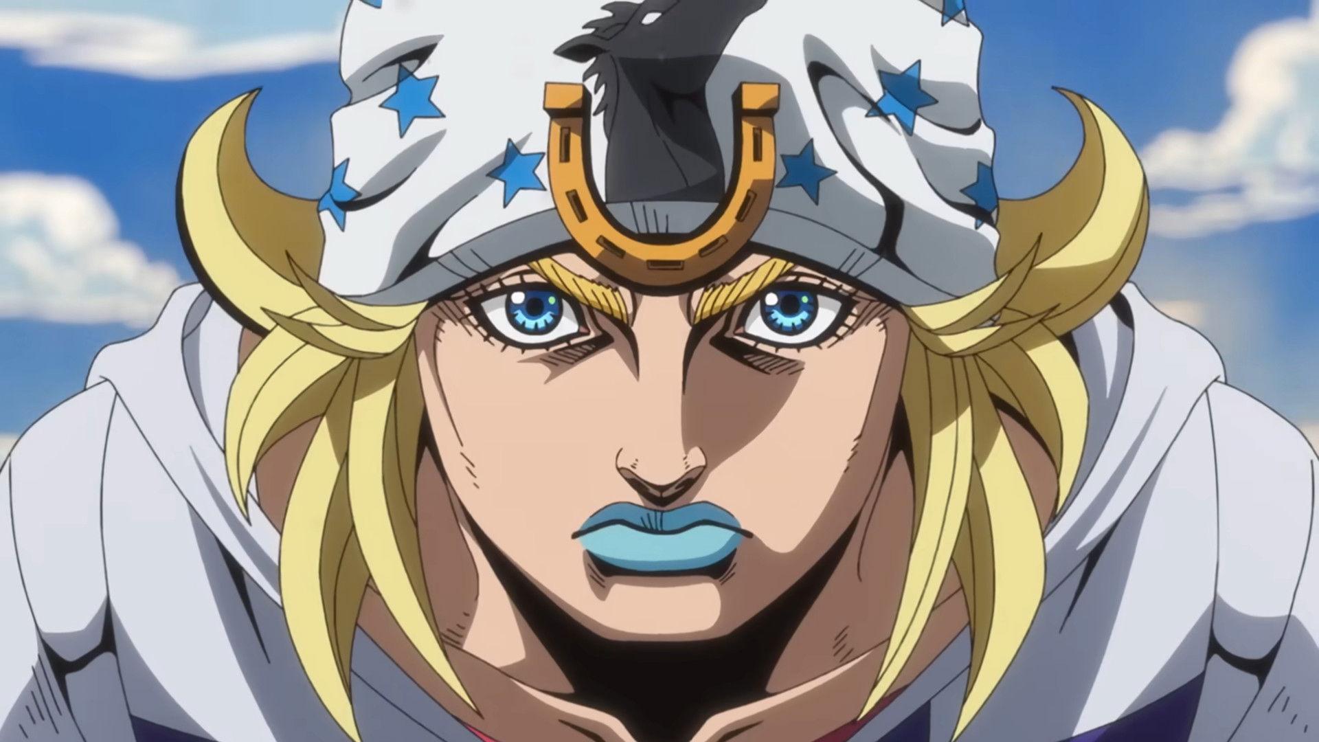 Still from STEEL BALL RUN