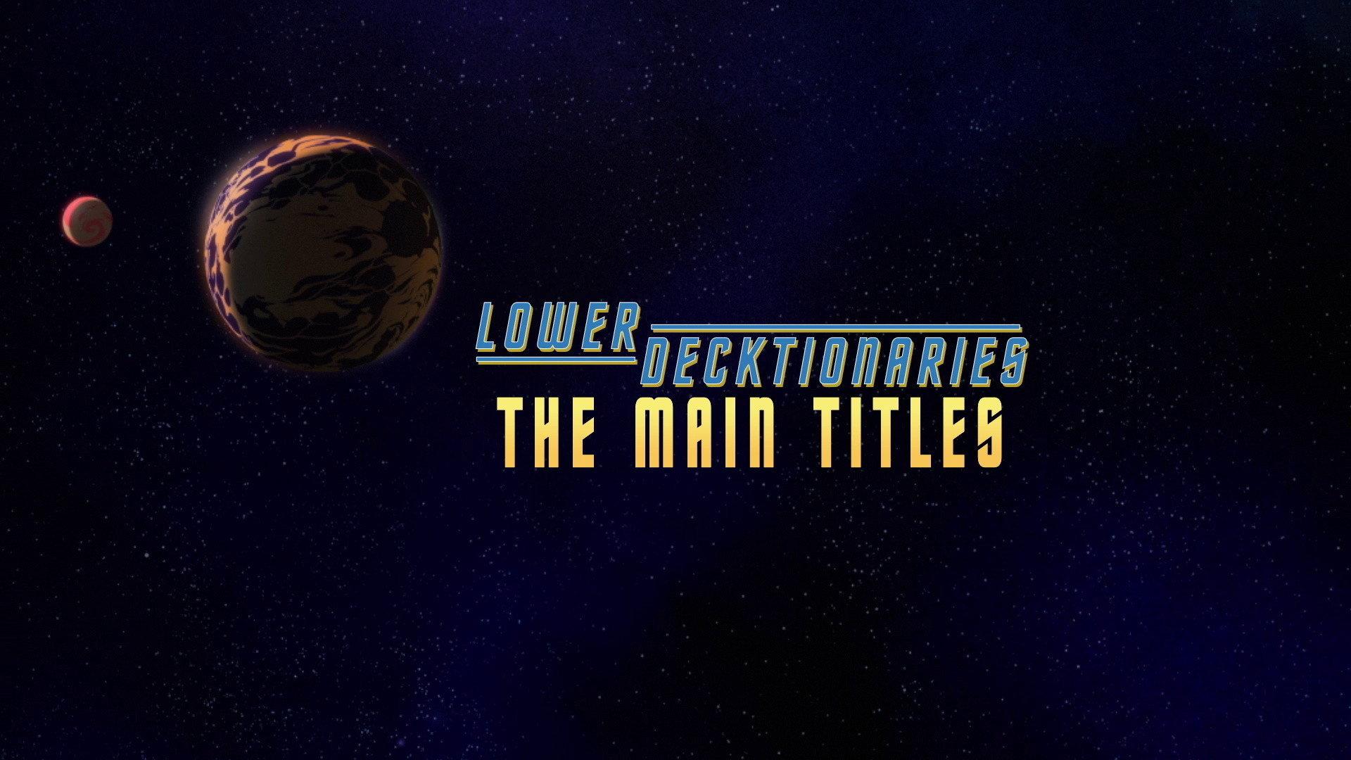 Still from Lower Decktionaries - The Main Titles