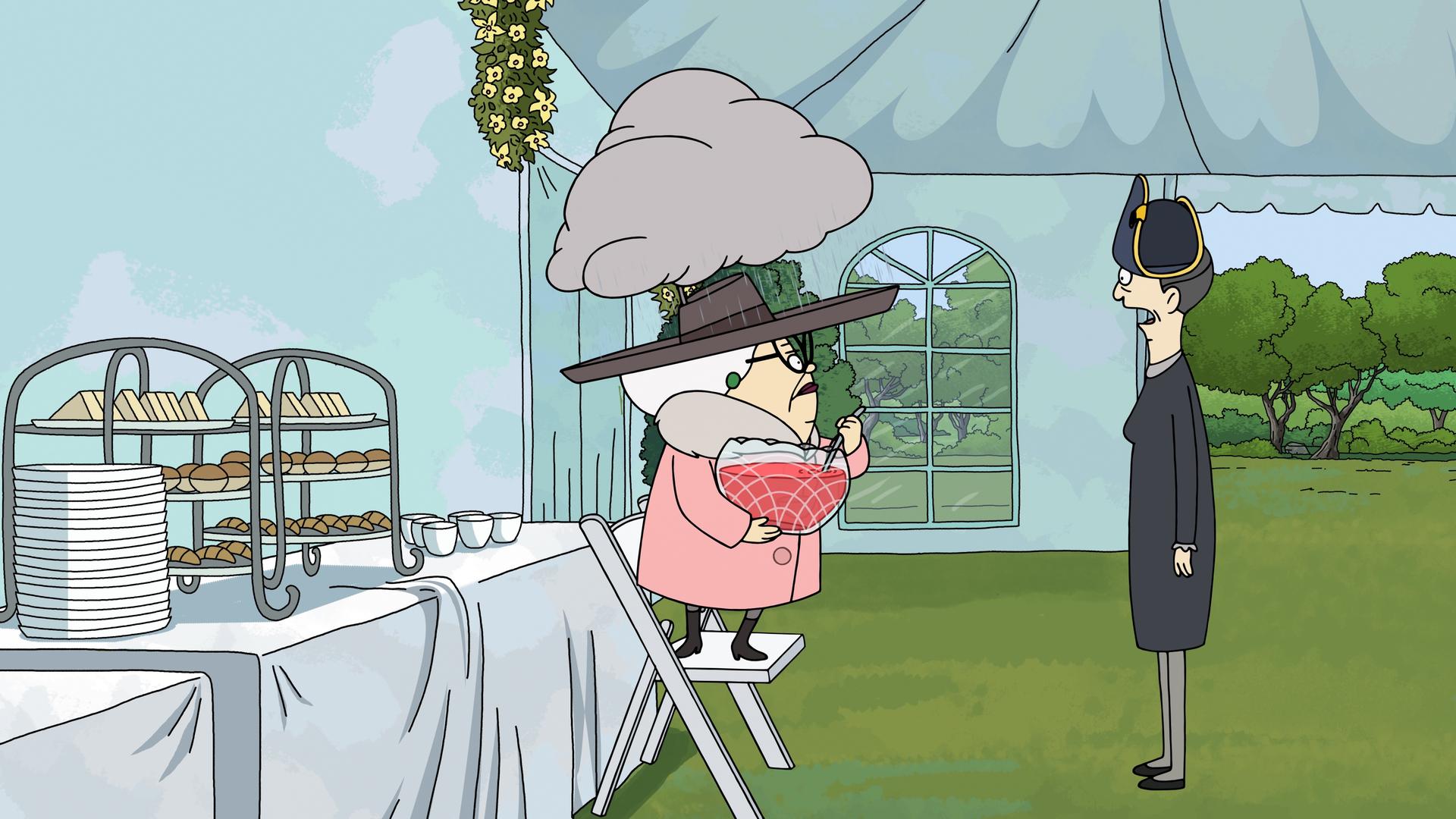 Still from Hat Luncheon