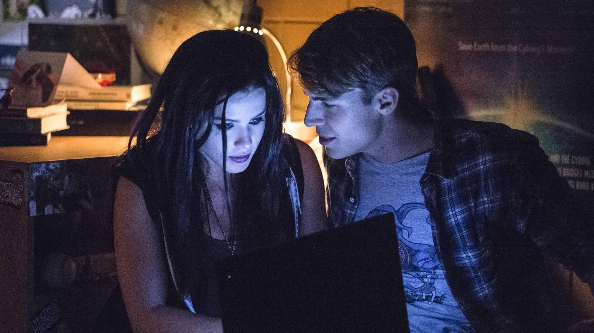 Still from The Secret Origin of Felicity Smoak