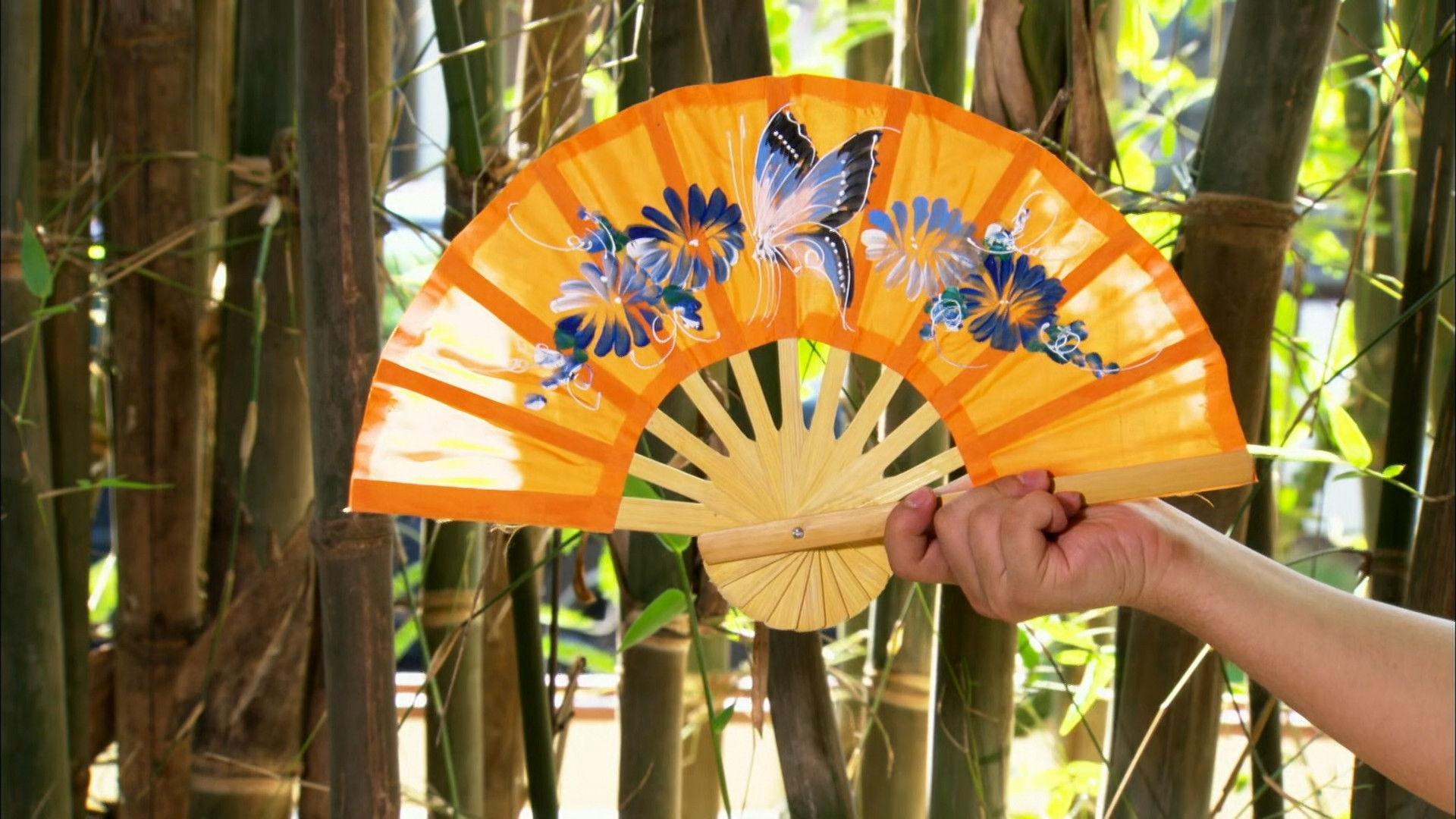 Still from Paper Fans, Walnut Oil, Copper