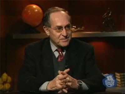 Still from Alan Dershowitz