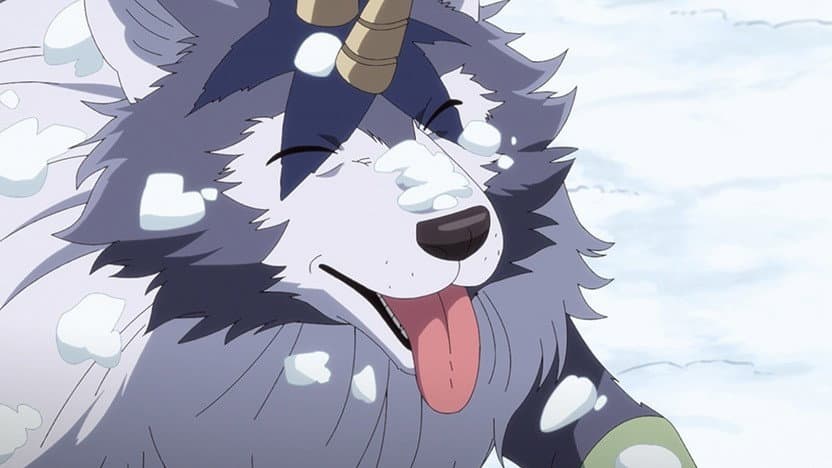 Still from Snow Blankets the City of Monsters