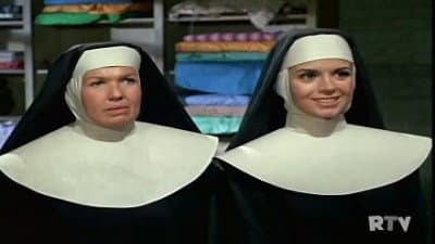 Still from The Fleeing Nuns