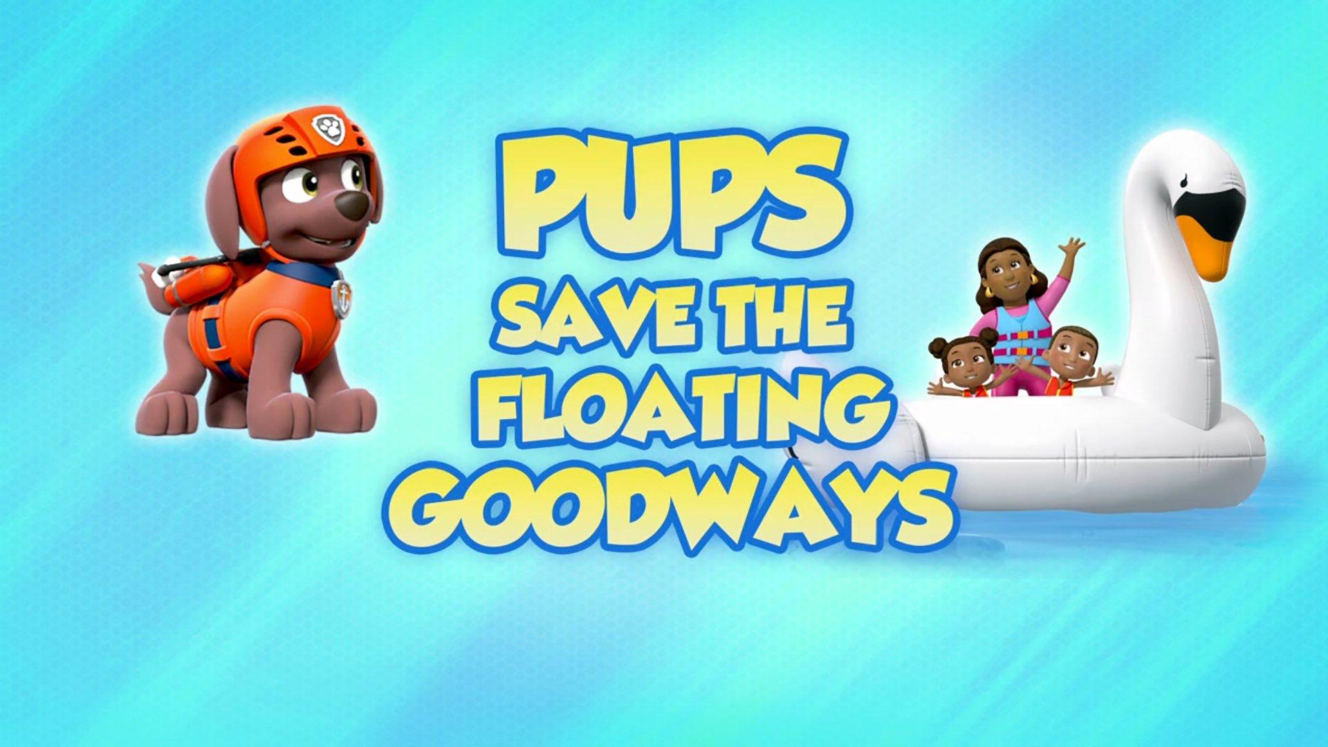 Still from Pups Save the Floating Goodways