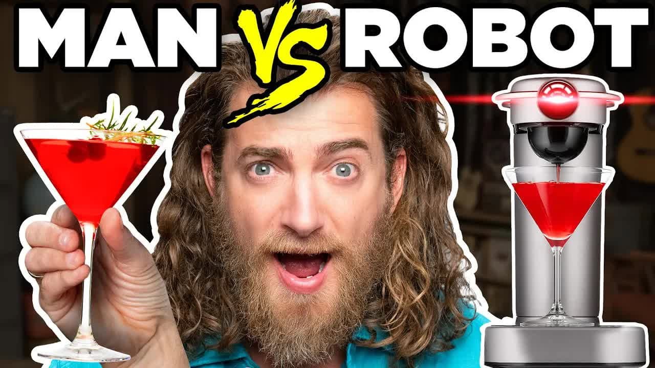 Still from Man vs. Machine (Product Test)