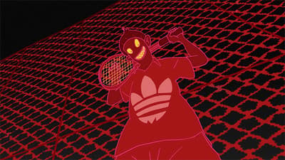 Still from Tennis Circle "Cupid"