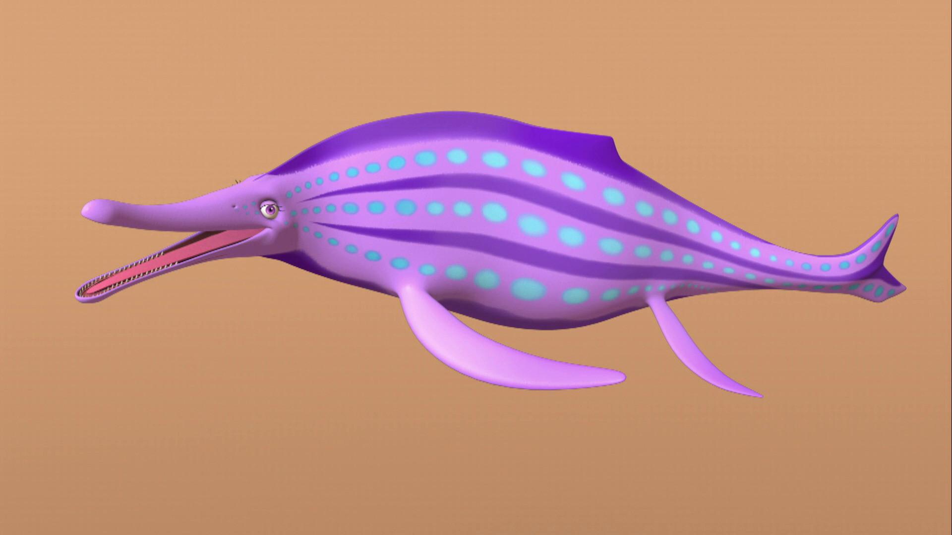 Still from Dinosaur Train Submarine: Shoshana Shonisaurus