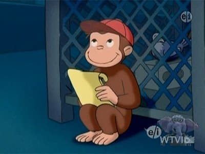 Still from Curious George Sees Stars