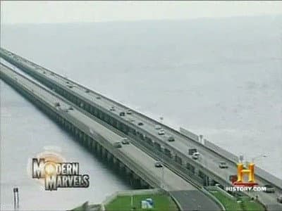 Still from Lake Pontchartrain Causeway