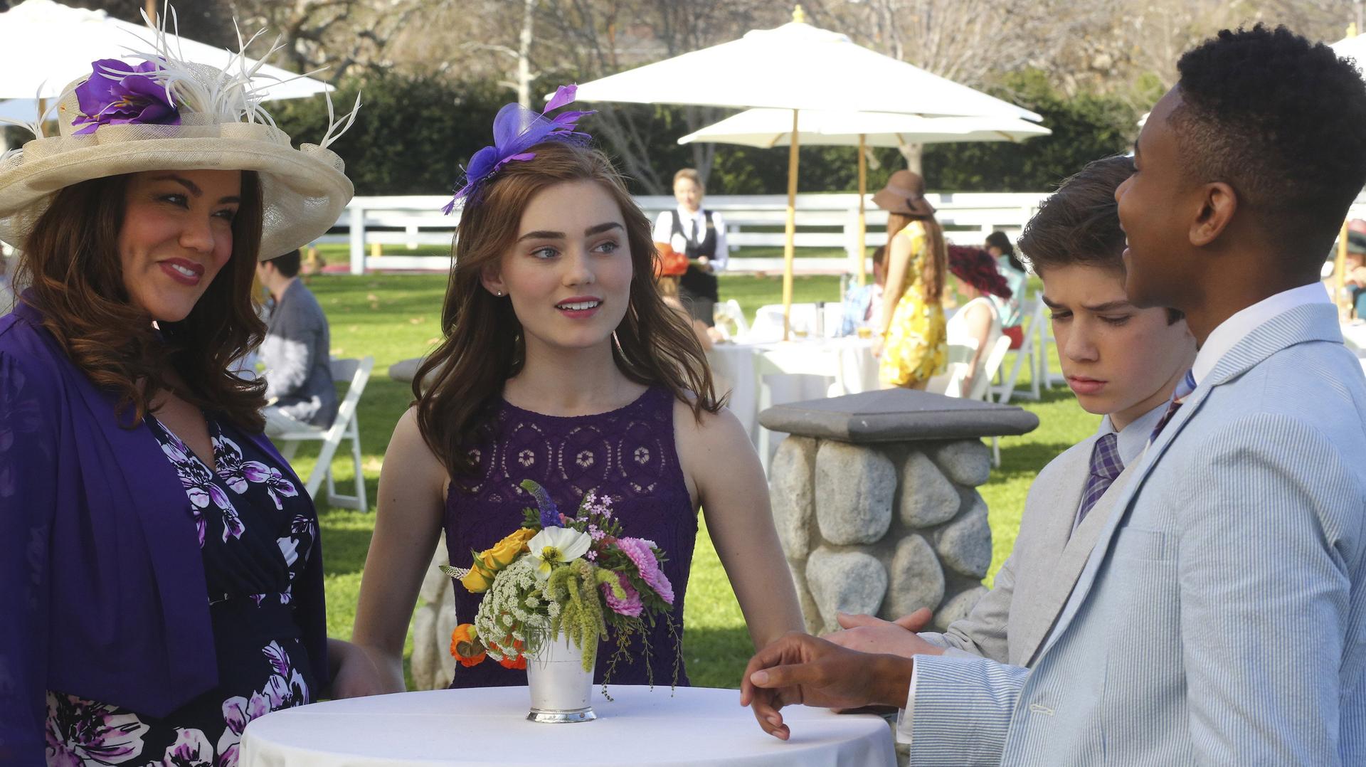 Still from The Polo Match