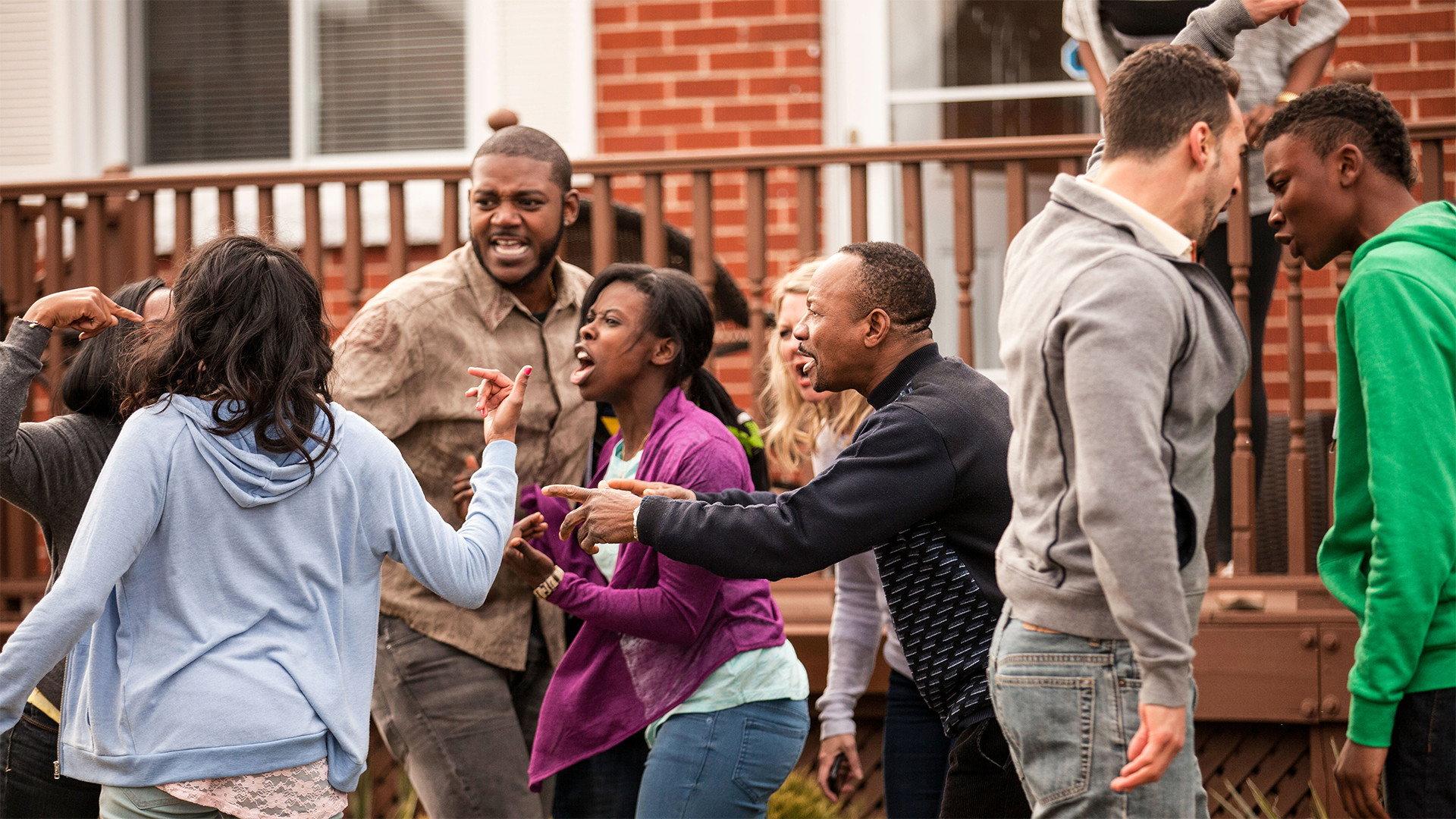 Still from Fatal Family Feud