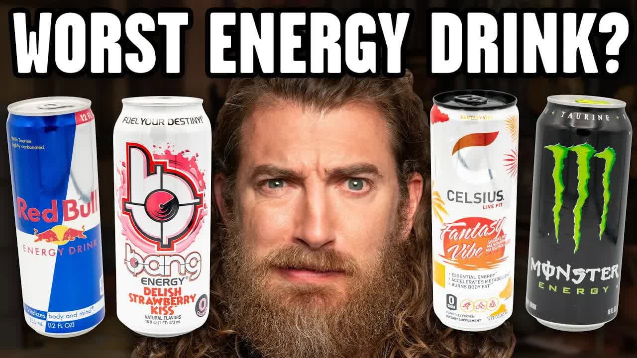 Still from What's The WORST Energy Drink?