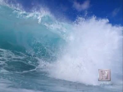 Still from Nature Tech: Tsunamis