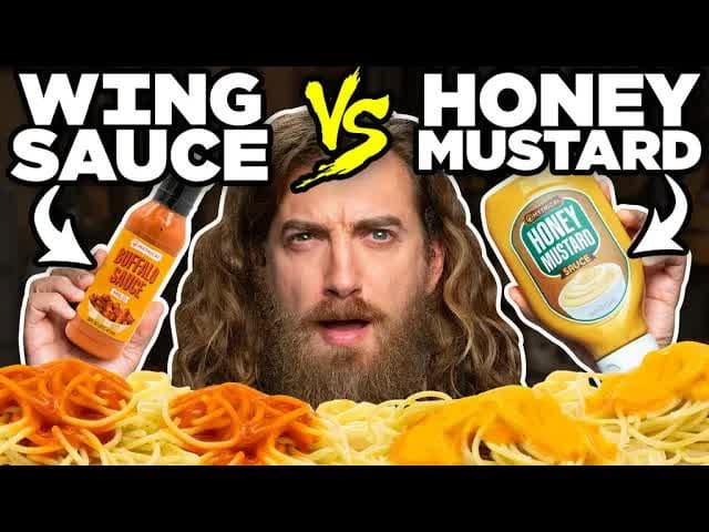 Still from Is There Anything Better Than Pasta Sauce On Spaghetti? (Taste Test)