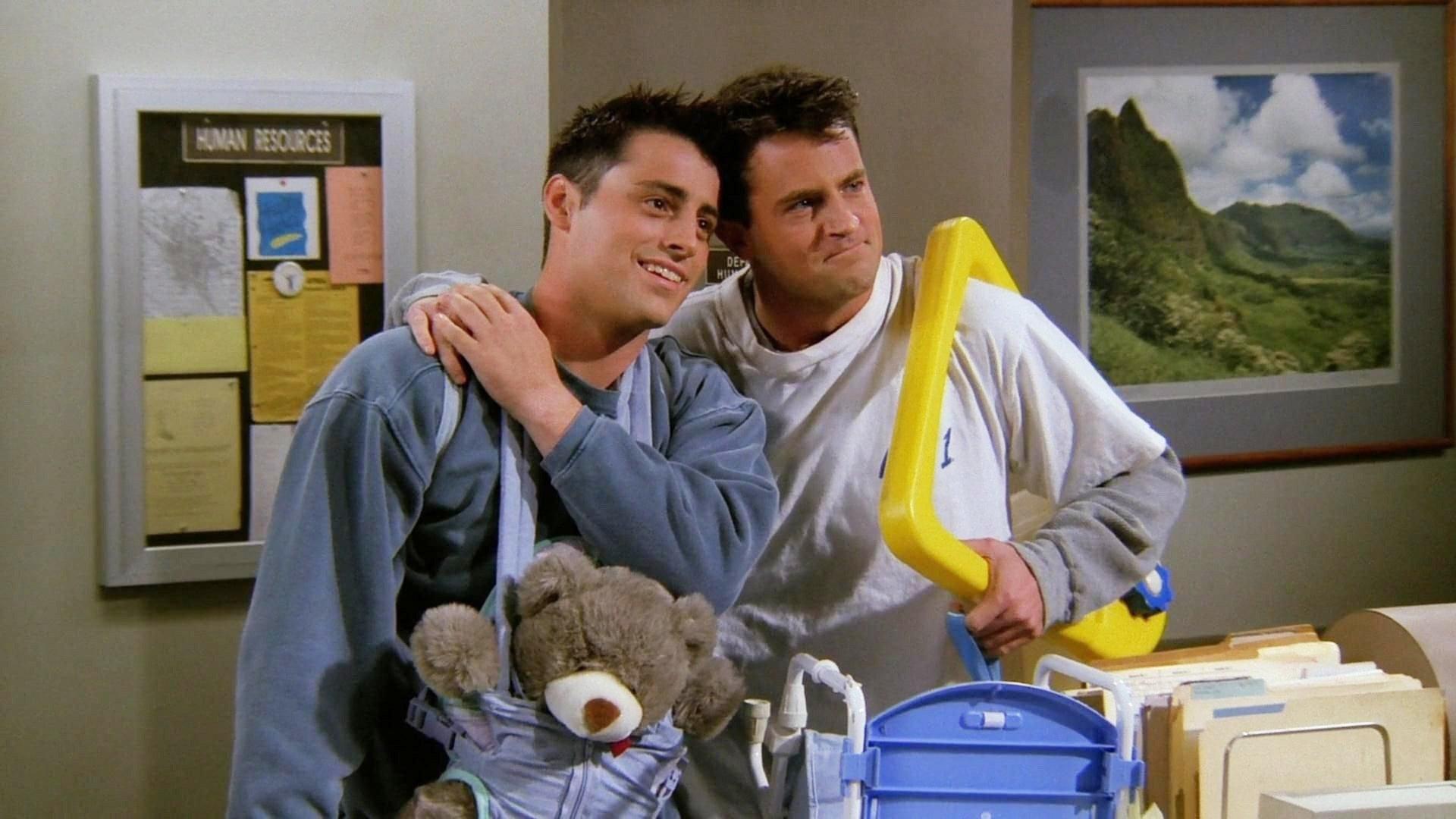 Still from The One with the Baby on the Bus