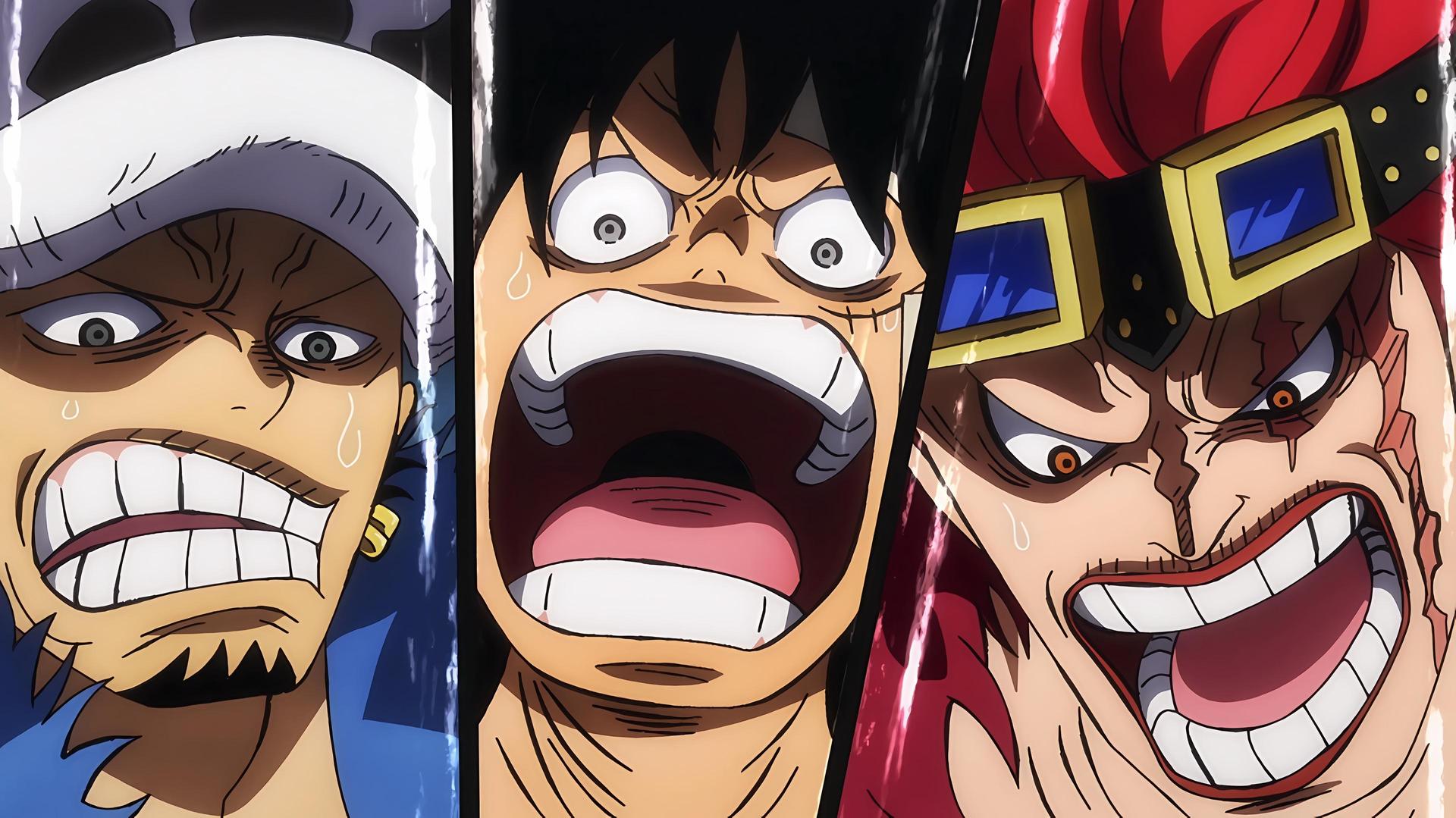 Still from The Last Curtain! Luffy and Momonosuke's Vow