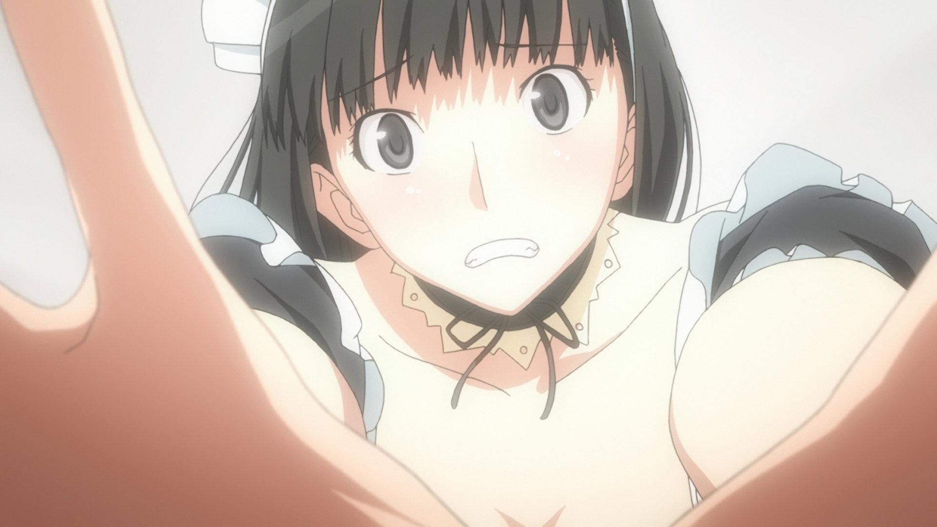Still from Amagami SS+ Short 1 (Tsukasa)