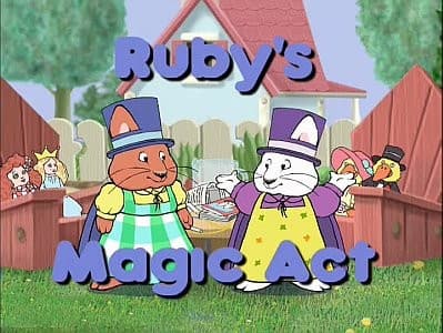 Still from Ruby's Magic Act