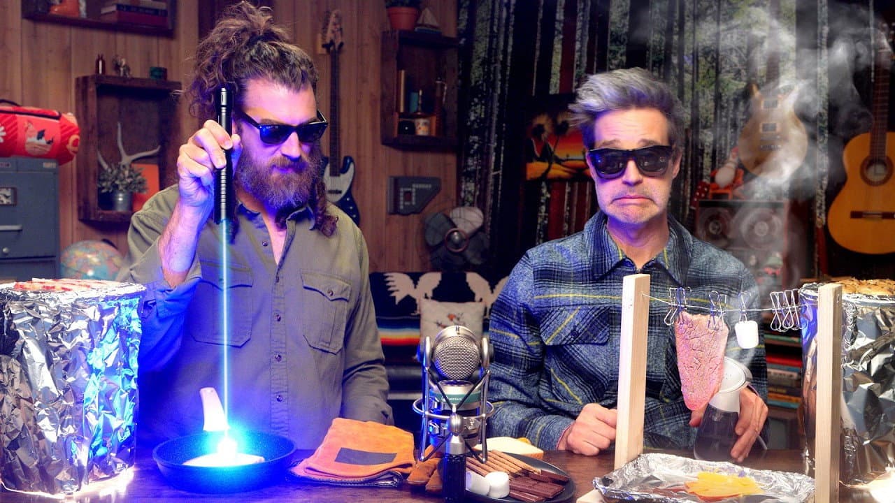 Still from Cooking With Lasers