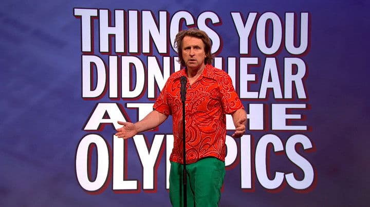 Still from Rob Beckett, Ed Gamble, Milton Jones, Romesh Ranganathan, Tiff Stevenson