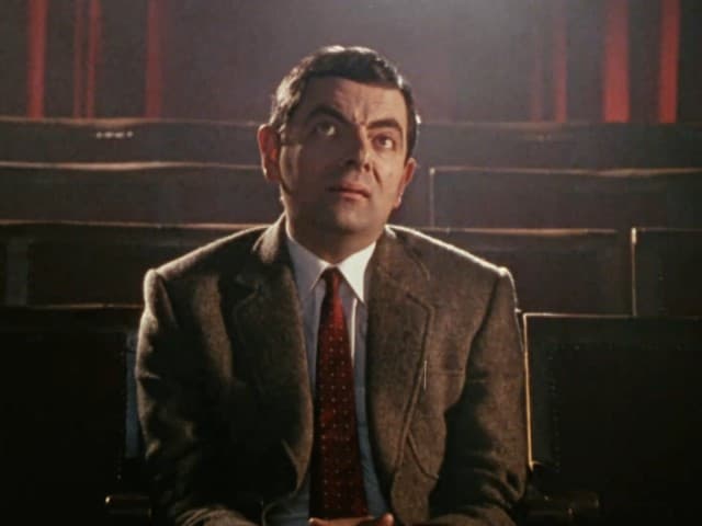 Still from Mr. Bean Cinema Policy Trailer