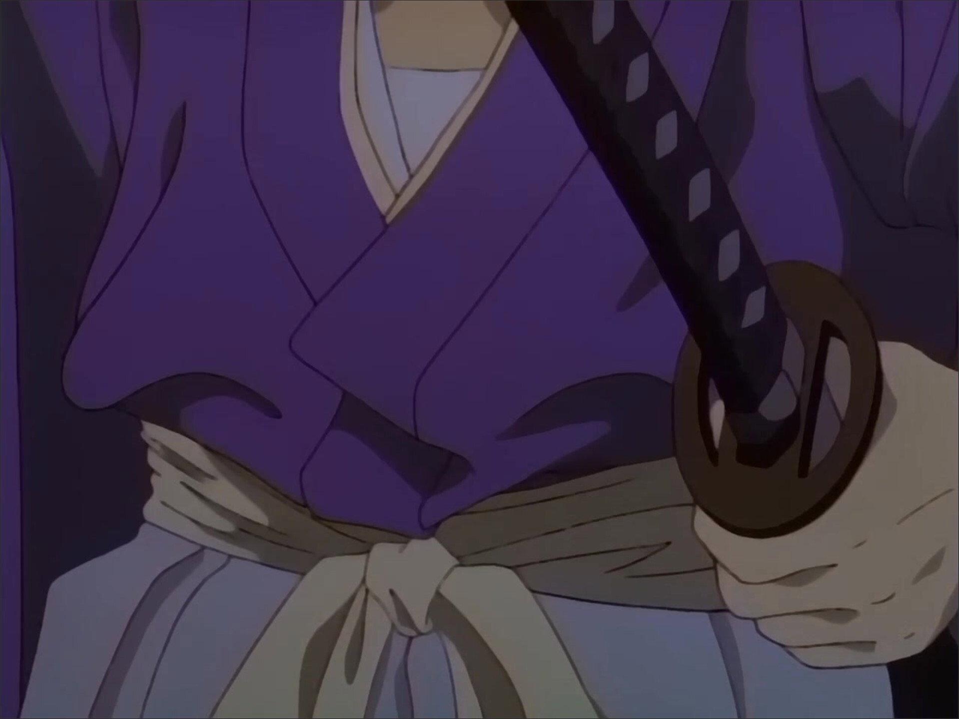 Still from Two Men at the End of an Era: Shishio Versus Kenshin, Final Battle