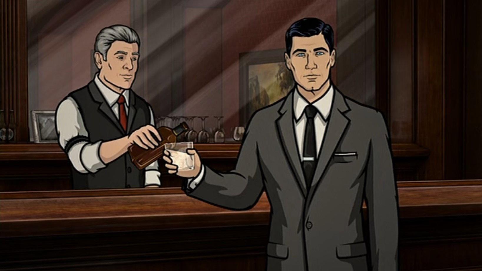 Still from Archer Reviews Every James Bond Film
