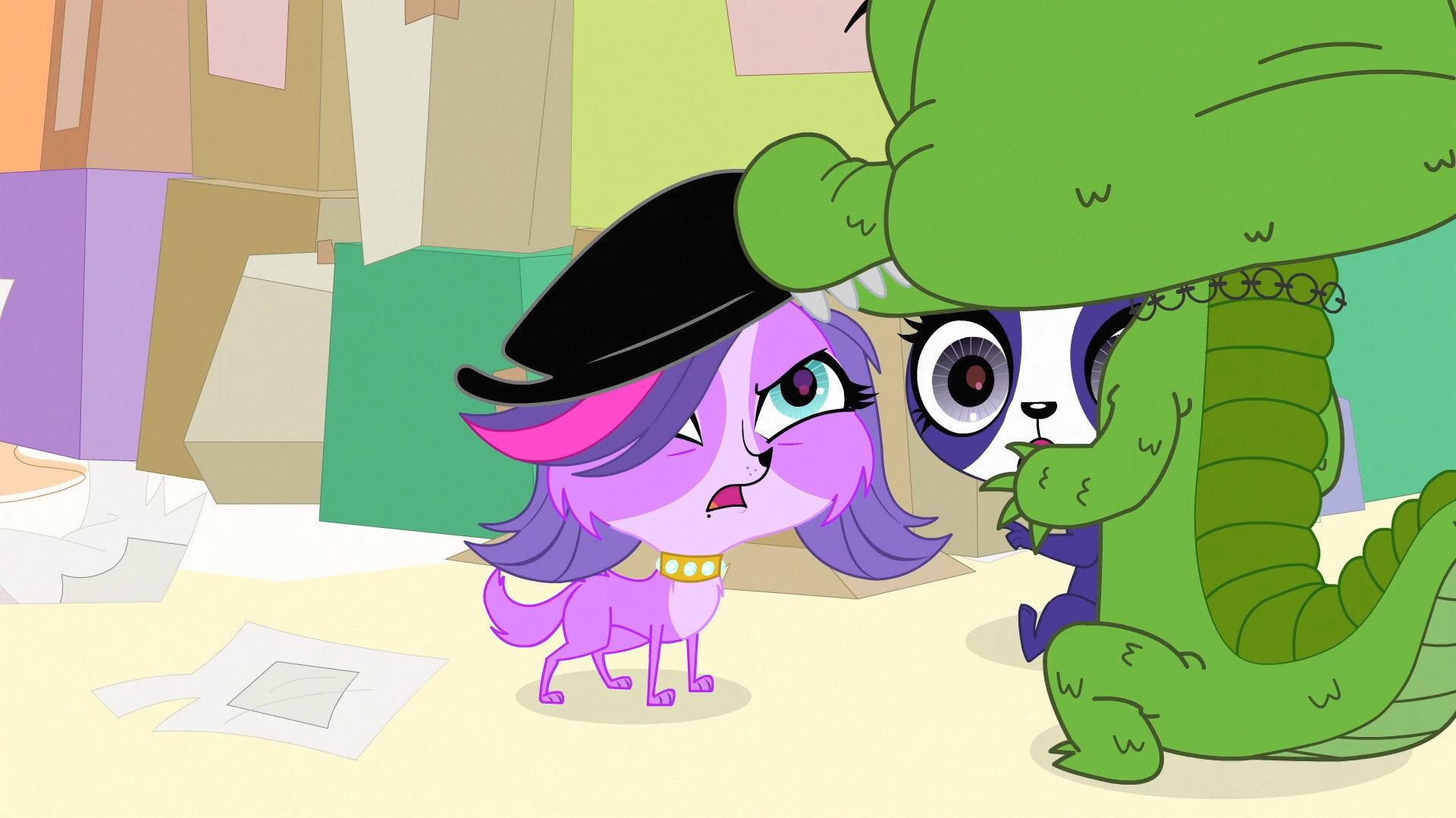 Still from Alligators and Handbags
