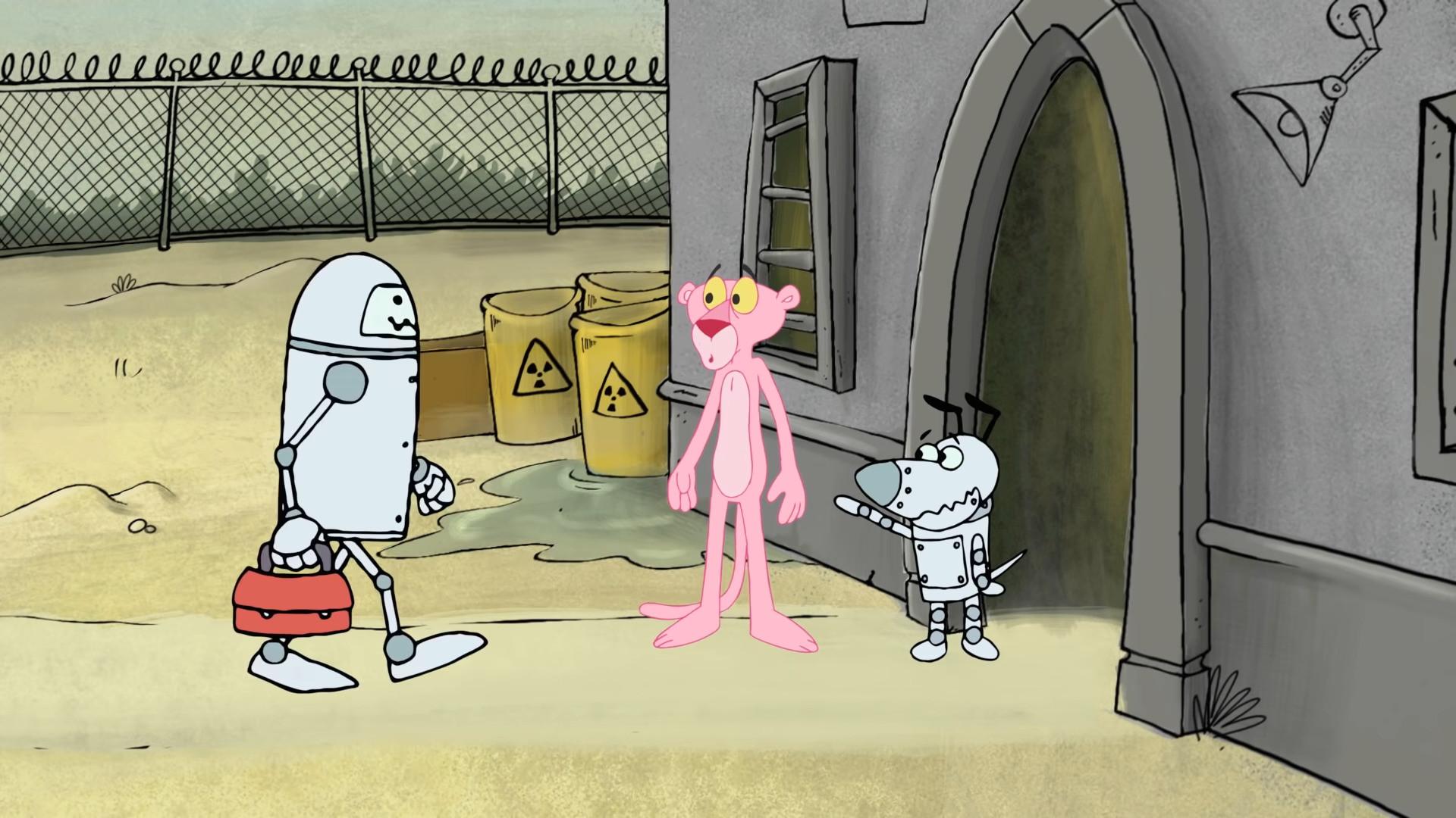 Still from Pink Thumb