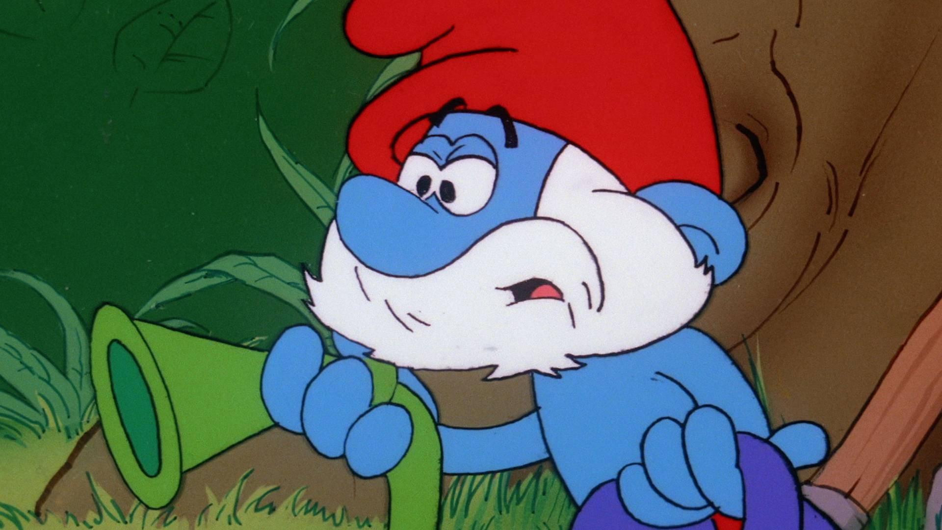 Still from Heavenly Smurfs