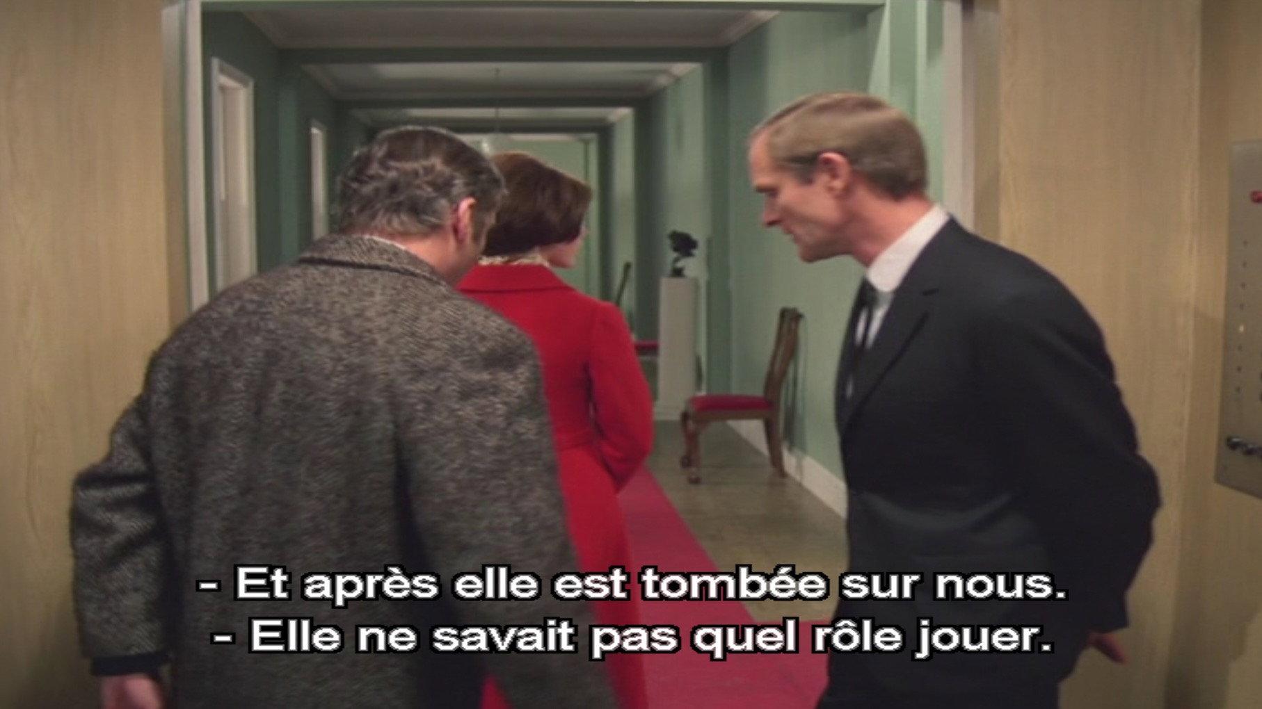Still from Double Personality: Commentary by Roy Ward Baker and Brian Clemens