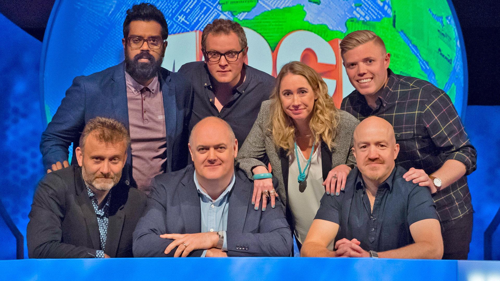 Still from Rob Beckett, Miles Jupp, Romesh Ranganathan, Tiff Stevenson
